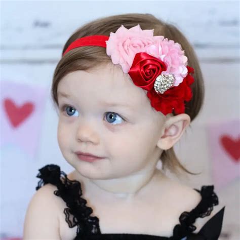 1pc Scrunchie Sweet Headband Newborn Headbands Kids Grils Lace Pearl