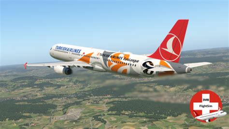 Toliss A Turkish Airlines Euro League Special Livery Tc Jro Aircraft Skins Liveries