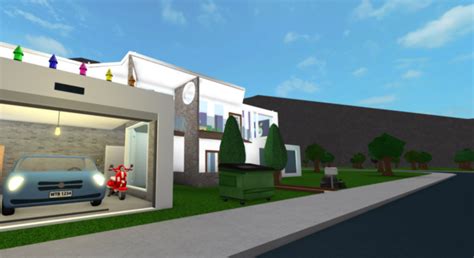 Roblox Bloxburg Modern House By Audyuse By Audyuse On Deviantart