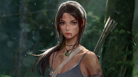 3840x2160 Tomb Raider Lara Croft Artwork 4k Hd 4k Wallpapers Images