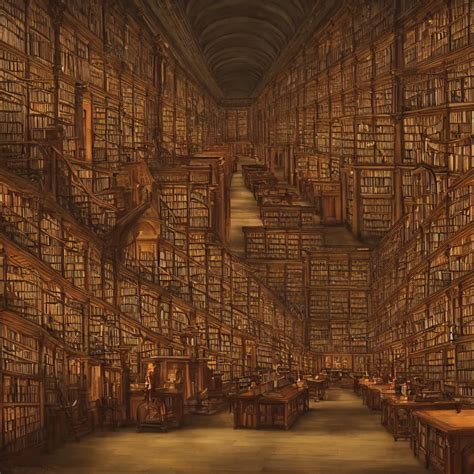 Painting Of Trinity College Library Realism Stable Diffusion Openart