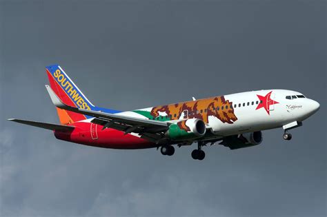 Southwest Airline California One Southwest Airlines Airplane Art