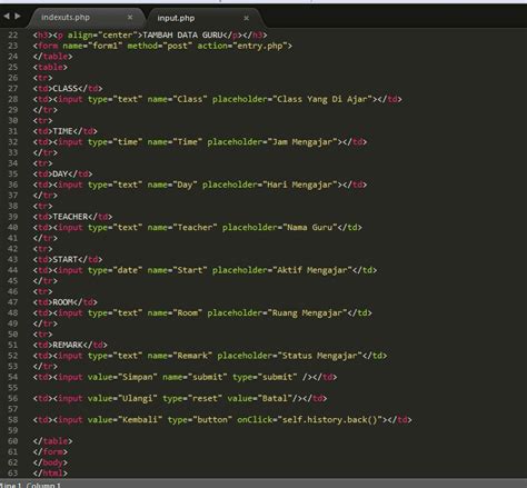 Selanjutnya, kita akan akan belajar bagaimana cara memasukkan folder project dan membuat file di text editor sublime text, cara sangat mudah, baiklah mari kita mulai. CODING SUBLIME TEXT INPUT DATA | Tehnik Informatika