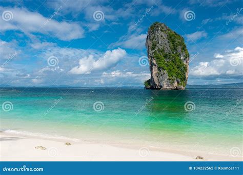 Island Poda Thailand Beautiful Seascape Stock Photo Image Of