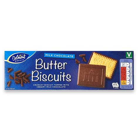 Milk Chocolate Butter Biscuits G Belmont Aldi Ie