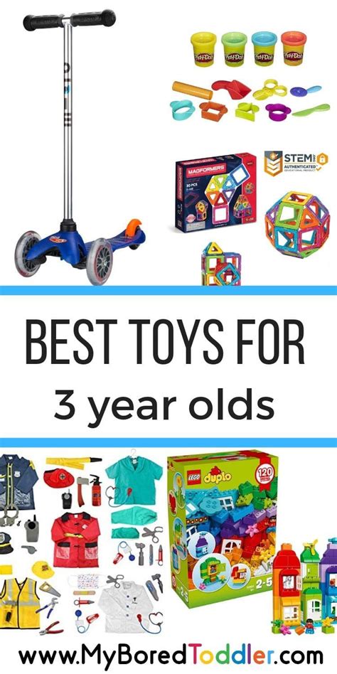 If you are looking for a baby shower gift or a little something for after the baby is born, here is a list of our favorite baby gift ideas. Best Toys for 3 Year Olds - Gift ideas for 3 year olds | 3 ...