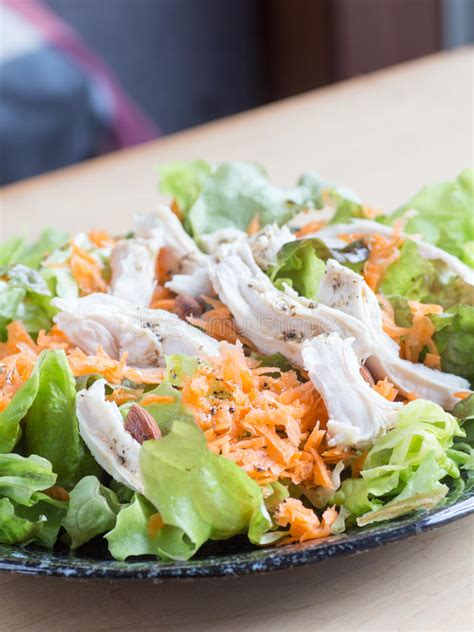 To make the grilled chicken, preheat the grill to medium. Boiled Chicken Breast, Shredded Carrots And Lettuce Salad ...