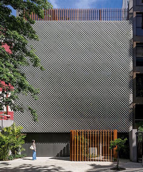 Bernardes Arquitetura Adorns Office Block In Brazil With Perforated Façade