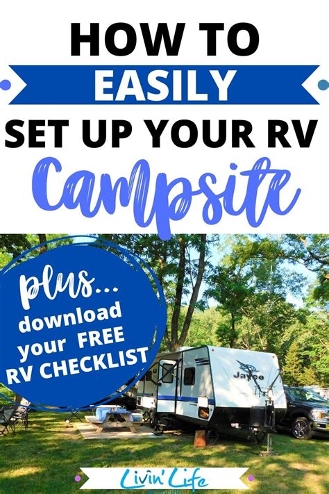 Here Is A Step By Step Guide How You Can Easily Set Up Your Rv Campsite