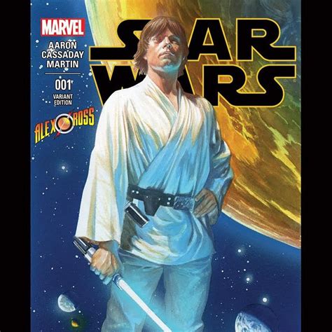 George Lucas Reveals Original Star Wars Episode Vii Plan Alex Ross Comic Cover Debuts