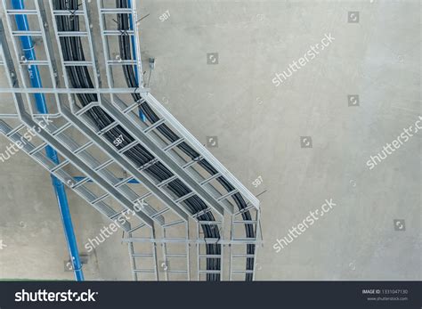 Electrical Cable Tray Cable Routing Between Stock Photo Edit Now