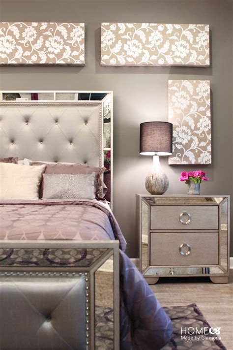 Browse our great prices & discounts on the best mirrored bedroom collections. A Dream House Tour | Mirrored bedroom furniture, Home ...