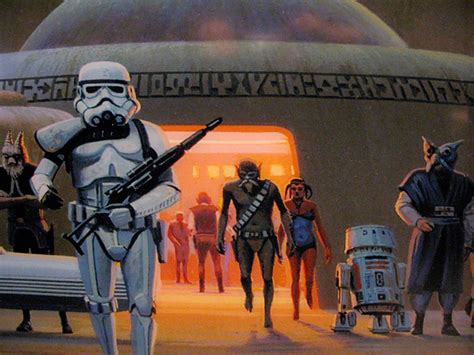 Ralph Mcquarrie Star Wars Painting Star Wars Art Star Wars Drawings