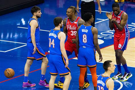 Okc Thunder Grades Vs 76ers 14th Loss Ties Franchise Worst