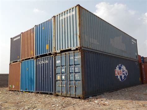 Galvanized Steel Cargo Shipping Containers Capacity 10 20 Ton Length 23664 Hot Sex Picture