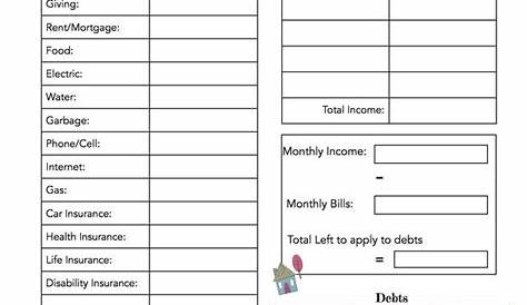 Picture | Budgeting, Budgeting worksheets, Budgeting money