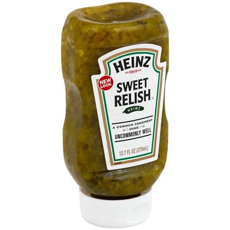 Heinz Sweet Relish Squeeze 375gr American Food Ave