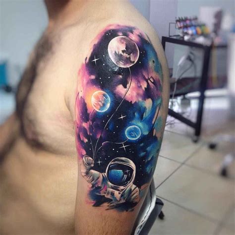 The Watercolor Universe Adrian Bascur Inkppl Tattoo Magazine