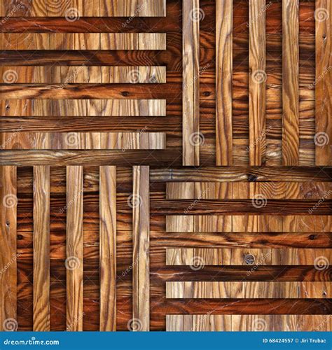 Abstract Paneling Pattern Seamless Background Wood Texture Stock Illustration Illustration