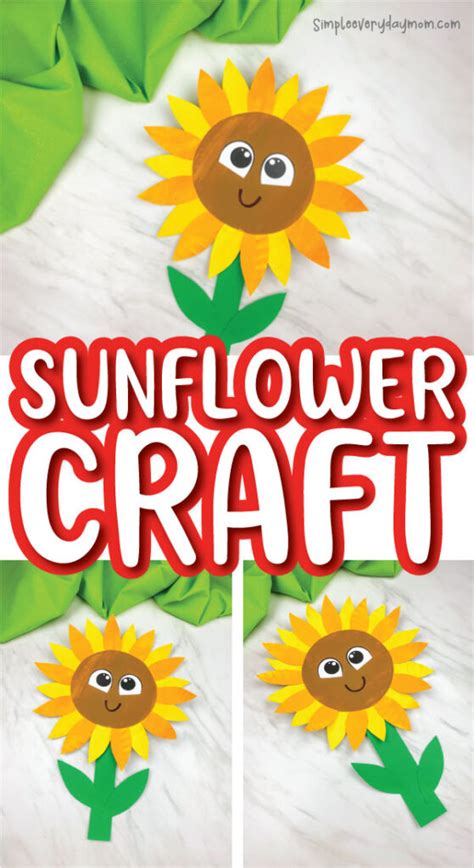 These Paper Plate Sunflowers Are A Fun Fall Craft For Kids To Make At