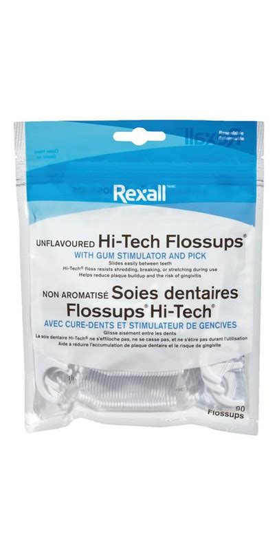 Buy Rexall Dental Flosser Unflavoured At Wellca Free Shipping 35