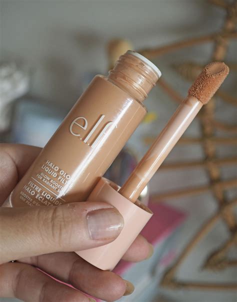 Elf Cosmetics Halo Glow Liquid Filter Review Laura Louise Makeup