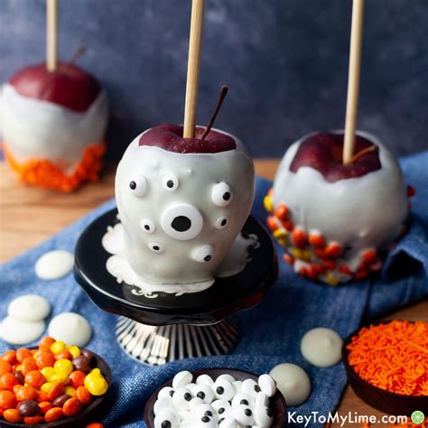 Halloween Apples Easy Decorated Candy Apples Key To My Lime