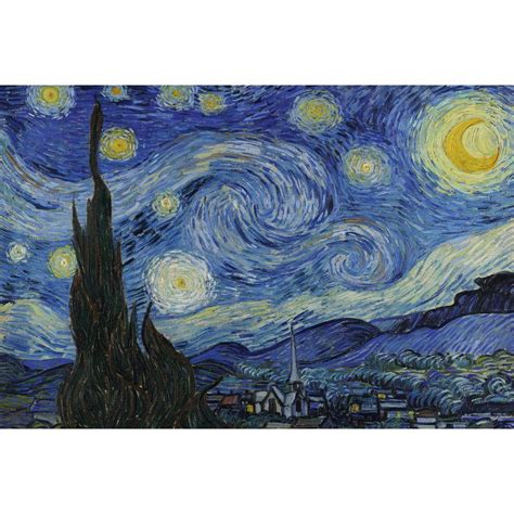 Starry Night Poster Vincent Van Gogh Posters Buy Now In The Shop