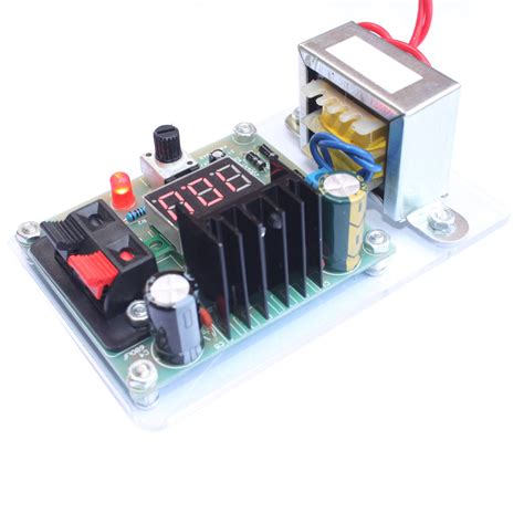 Lm317 125v 12v Continuously Adjustable Regulated Voltage Power Supply