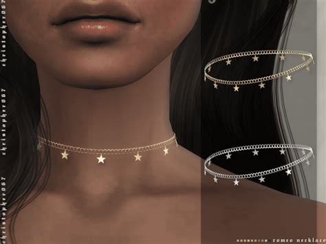 Sims 4 Cc Necklaces Maxis Match
