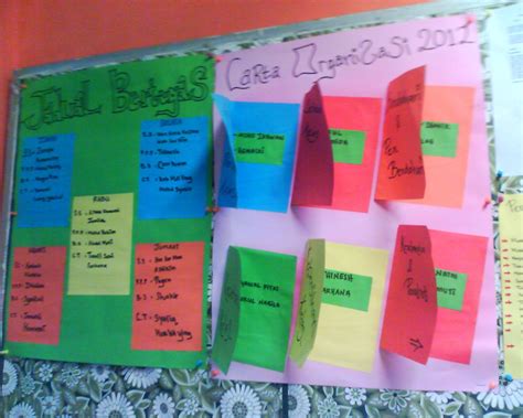 Mereka bisa betah berlama lama di kelas. Image result for jadual bertugas kelas yang kreatif | Book ...