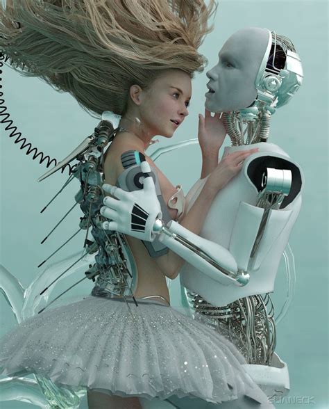 her doll by eliane ck fantasy 3d female cyborg cyborg girl robot art