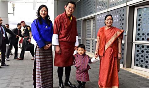 Bhutan’s Royal Prince Steals The Show Has Sushma Swaraj Wrapped Around His Little Finger See