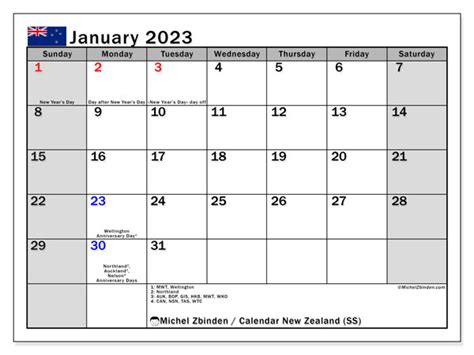 2023 Printable Calendars Michel Zbinden Ca Gambaran