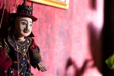 Tradition Myanmar Doll The Myanmar Souvenir Stock Image Image Of