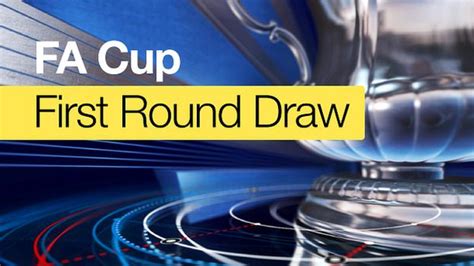 Fa Cup What Number Is Your Team In The First Round Draw Bbc Sport