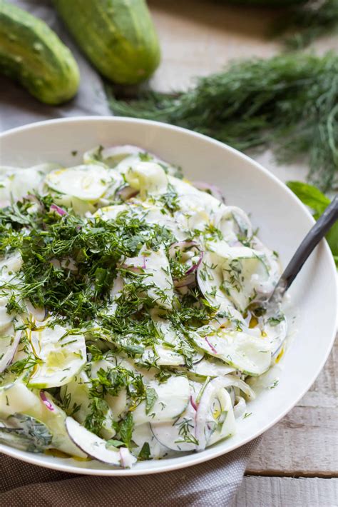 Cucumber Radish Salad With Yogurt Video Coley Cooks