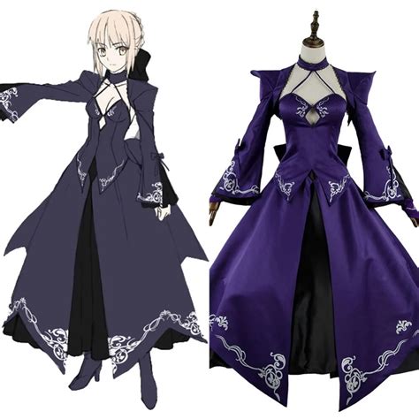 Fate Stay Night Grand Order Fgo Saber Alter Stage 3 Cosplay Costume