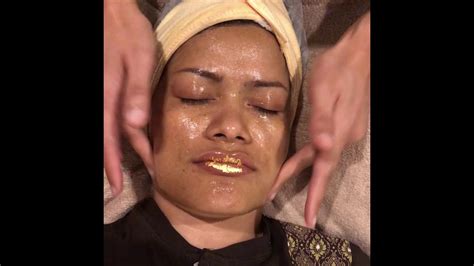Facial And Gold Massage Youtube