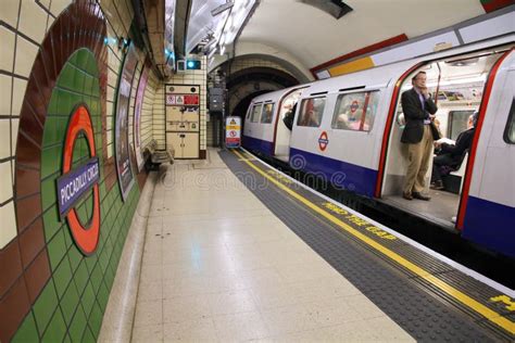 London Underground Piccadilly Circus Editorial Photography Image Of