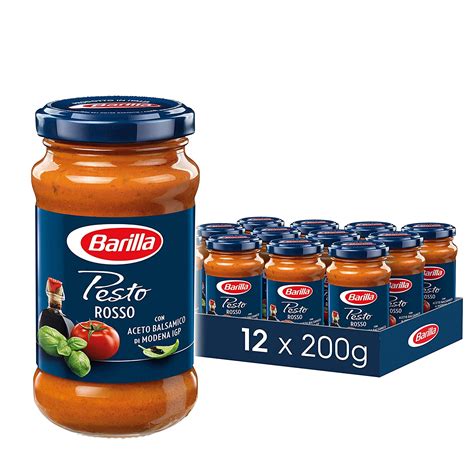 Barilla Rotes Pesto Rosso Er Pack X G Amazon De Lebensmittel Getr Nke