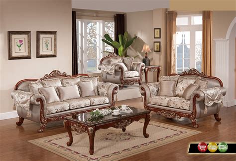 Wood chairs for living room. Luxurious Traditional Formal Living Room Furniture Exposed ...