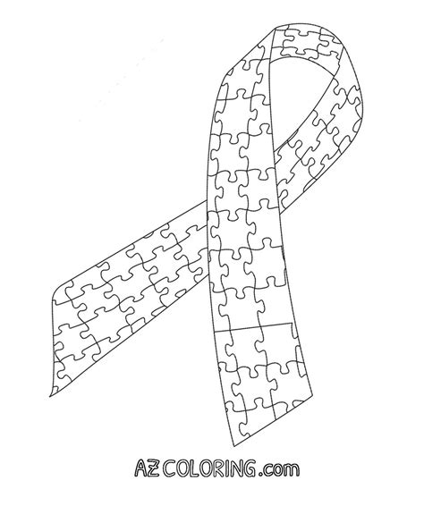 Autism Awareness Coloring Pages - Coloring Home