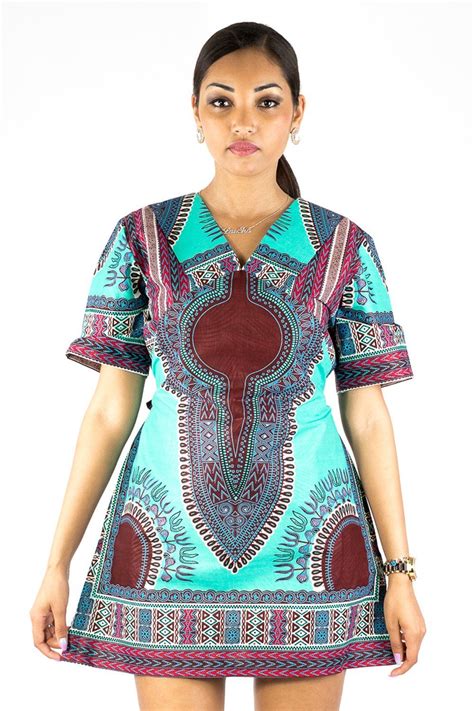 Tunique Chic Détente En Pagne Wax Africain Fashion My Style Short