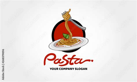 The Pasta Logo Illustration An Excellent Logo Template Highly Suitable