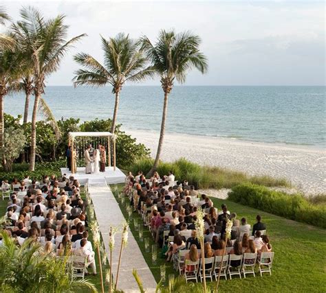 Laplaya Beach And Golf Resort Naples Florida Florida Beach Wedding