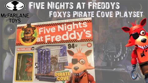 Fnaf Foxys Pirate Cove Playset By Mcfarlane Toys Youtube