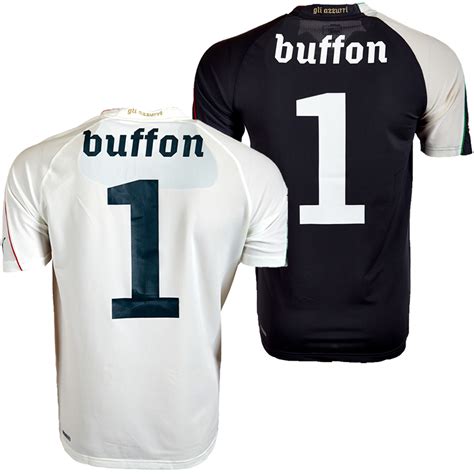 Buffon gilt als einer der besten torhüter der welt und gewann 2006 mit italien die wm. Italien Torwart Trikot Puma #1 Buffon Torwarttrikot Kinder ...