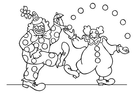 Assortment of carnival coloring pages it is possible to download free of charge. Circus for children - Circus Kids Coloring Pages