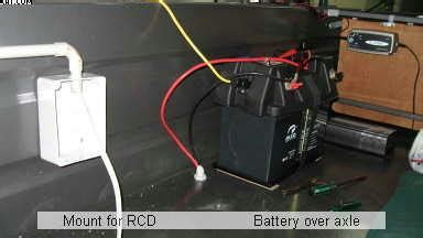 Reversing light caravan battery earth (12v. diy 12volt trailer wiring